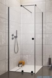 Radaway Furo Black KDJ RH kabina 90x75cm lewa szkło przejrzyste 10104442-54-01LU/10110460-01-01/10113075-01-01