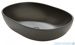 Massi Doti matt black umywalka nablatowa 60x43cm czarny mat MSU-5105A-MB