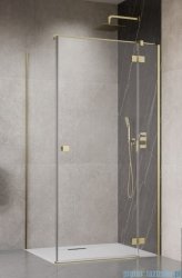 Radaway Essenza 8 Brushed Gold Kdj kabina 90x120cm prawa szczotkowane złoto 10480612-01-01R/10470237-99-01R/10113120-01-01