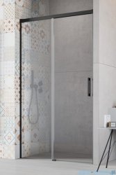 Radaway Idea Black 8 Dwj drzwi wnękowe 120cm lewe szkło przejrzyste 10330620-54-01L/10350553-01-01