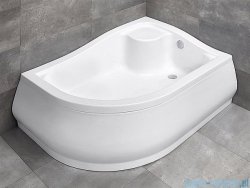 Radaway Korfu E Brodzik półokrągły 100x80 prawy bez obudowy 4E81400-03BR 