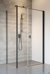 Radaway Nes Black Kds I kabina 140x100cm prawa czarny mat/szkło przejrzyste 10023140-54-01R/10043100-54-01