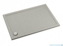 Schedpol Schedline Sharper Cement Stone brodzik prostokątny 90x120x4,5cm 3S.S1P-90120/CT/ST
