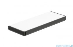 Roca Tempo półka ścienna 30 cm z odporną powłoką Everlux Titanium Black A817040CN0