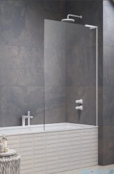 Radaway Modo SL White PNJ II parawan nawannowy 100cm prawy biały mat/przejrzyste 10316100-04-01R