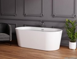 Bathiva wanna wolnostojąca 170x80cm + syfon klik-klak BH-7109-170