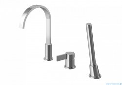 Kohlman Dexame 3-otworowa bateria wannowa QB241D