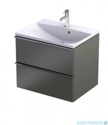 Oristo Etna szafka podumywalkowa wisząca 60x50x45 Oliwkowy Mat OR52-SD2S-60-17