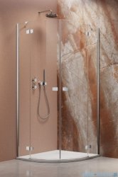 Radaway Fuenta Pdd kabina 90x100cm chrom połysk szkło przejrzyste 1384001-01-01L/1384003-01-01R