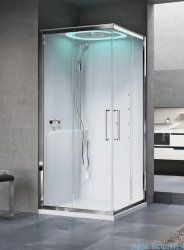 Novellini Eon kabina prostokątna z hydromasażem 100x80 lewa EONA100ST1F-1AK