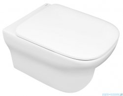 Oltens Gulfoss miska wisząca PureRim z powłoką SmartClean z deską wolnoopadającą slim 42509000