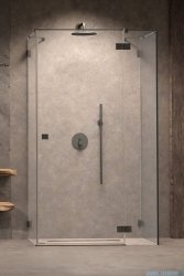 Radaway Essenza Pro Brushed GunMetal Kdj+S kabina 80x100x80cm prawa szczotkowany grafit 10097310-92-01R/10098080-01-01/10098080-01-01
