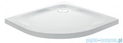 Polimat Nowy Styl brodzik półokrągły posadzkowy 80x80cm 00621