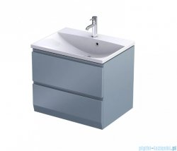 Oristo Brylant szafka podumywalkowa wisząca 59x50x45 szaroniebieski mat OR36-SD2S-60-16-V3