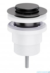 Omnires korek klik-klak umywalkowo-bidetowy antracyt szczotkowany A47AT