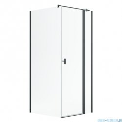 Radaway Nes Kdj II Brushed GunMetal kabina 110x100cm prawa szczotkowany grafit 10032110-92-01R/10039100-01-01