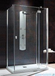 Radaway Kabina prysznicowa Essenza KDJ+S 90x100x90 prawa szkło przejrzyste + brodzik Doros D + syfon 32944-01-01R