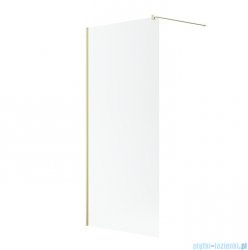 Radaway Modo New II Brushed Light Gold kabina Walk-in 30-100×150-200 szczotkowane jasne złoto szkło przejrzyste 389903-98-01