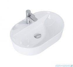 Elita Babette umywalka nablatowa ceramiczna 62x41cm anthracite matt 145104