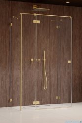 Radaway Essenza Pro Brushed Gold Kdj+S kabina 100x120x100cm lewa szczotkowane złoto 10097312-99-01L/10098100-01-01/10098100-01-01