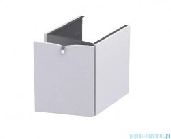 Oristo Siena szafka niska prawa 40x50x45cm Biały połysk OR45-SN1D-40-1-P