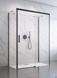 Radaway Idea Black Kdj+s kabina prysznicowa 100x130x100 prawa czarny mat/szkło przejrzyste 10116130-54-01R/387052-54-01L/10117100-01-01