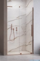 Radaway Furo SL Brushed Copper DWJ drzwi prysznicowe 120cm lewe szczotkowana miedź 10307622-93-01L/10110580-01-01