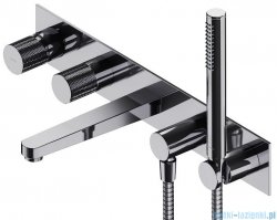 Omnires Contour bateria wannowa 5-otworowa podtynkowa chrom CT8037/1CR