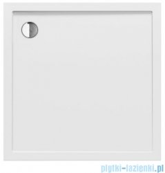 New Trendy New Cantare Brodzik akrylowy kwadratowy 100x100x4,5 cm biały B-0422