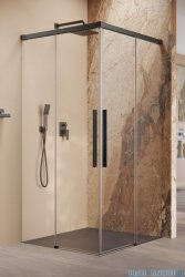 Radaway Idea 8 QL Black Kdd kabina 80x110cm szkło przejrzyste 10590080-54-01L/10590110-54-01R