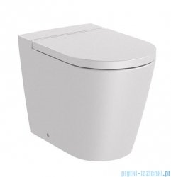 Roca Inspira Round Rimless miska WC stojąca Perłowy A347526630