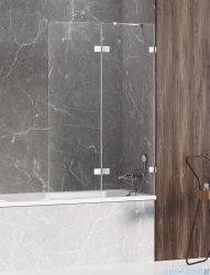 New Trendy Avexa parawan nawannowy 2-częściowy 130x150 cm prawa przejrzyste EXK-1961
