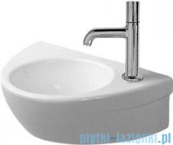 Duravit Starck 2 umywalka mała bez przelewu bez otworu na baterię 380x260 mm 076138 00 00
