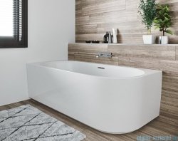 Riho Desire Corner wanna narożna z hydromasażem Sparkle Mood prawa 180x84cm B087003005