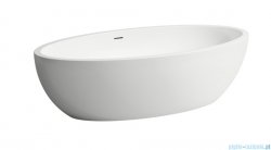 Laufen Pebble wanna wolnostojąca konglomeratowa biała 170 x 90 cm H2239420000001