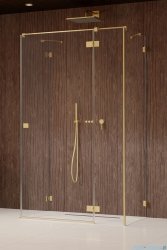 Radaway Essenza Pro Brushed Gold Kdj+S kabina 75x120x75cm prawa szczotkowane złoto 10097312-99-01R/10098075-01-01/10098075-01-01