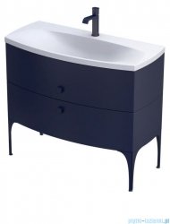 Oristo Louis szafka z umywalką 101x55x47 granatowy mat OR50-SD2S-102-14/UME-LU-102-93