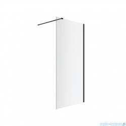 Excellent Vidoq Walk-in ścianka prysznicowa prosta 80x200 cm, czarny mat KAEX.1506.K.800.BL