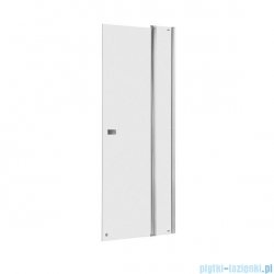 Roca Capital drzwi prysznicowe ze ścianką stałą 90x195cm przejrzyste AM4609012M