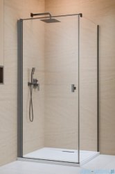Radaway Nes Kdj I Brushed GunMetal kabina 100x70cm lewa szczotkowany grafit 10022100-92-01L/10039070-01-01