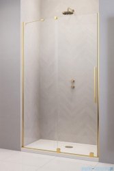 Radaway Furo Gold DWJ drzwi prysznicowe 160cm lewe szkło przejrzyste 10107822-09-01L/10110780-01-01