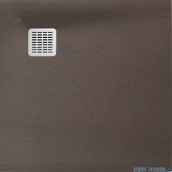 Roca Terran 90x90cm brodzik kwadratowy konglomeratowy cafe AP10338438401660