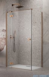 Radaway Essenza Kdj Brushed Copper kabina 100x75cm lewa szczotkowana miedź 1385040-93-01L/1384049-01-01