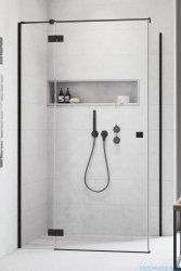 Radaway Essenza Black Kdj kabina 120x80cm lewa szkło przejrzyste 1385042-54-01L/1384051-01-01