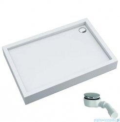 Schedpol Schedline Favory Plus brodzik prostokątny 120x90x16cm White Stone 3ST.F1P-90120/B/ST
