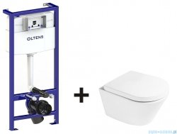 Oltens zestaw podtynkowy stelaż + miska Jog SmartClean z deską wolnoopadającą 50001000/42504000