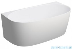 Omnires Valencia M+ wanna przyścienna 148x77 cm biały mat VALENCIA148WPBM