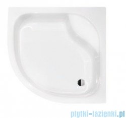 Piramida Diper I Brodzik 80x80x24/35cm półokrągły głęboki z siedziskiem #BAD-80-NK