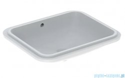 Geberit VariForm Umywalka z przelewem 58x49cm szkliwiony spód 500.765.01.2