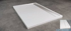 SanSwiss WIA Brodzik konglomeratowy prostokątny 90x150cm biały/biały WIA901500404